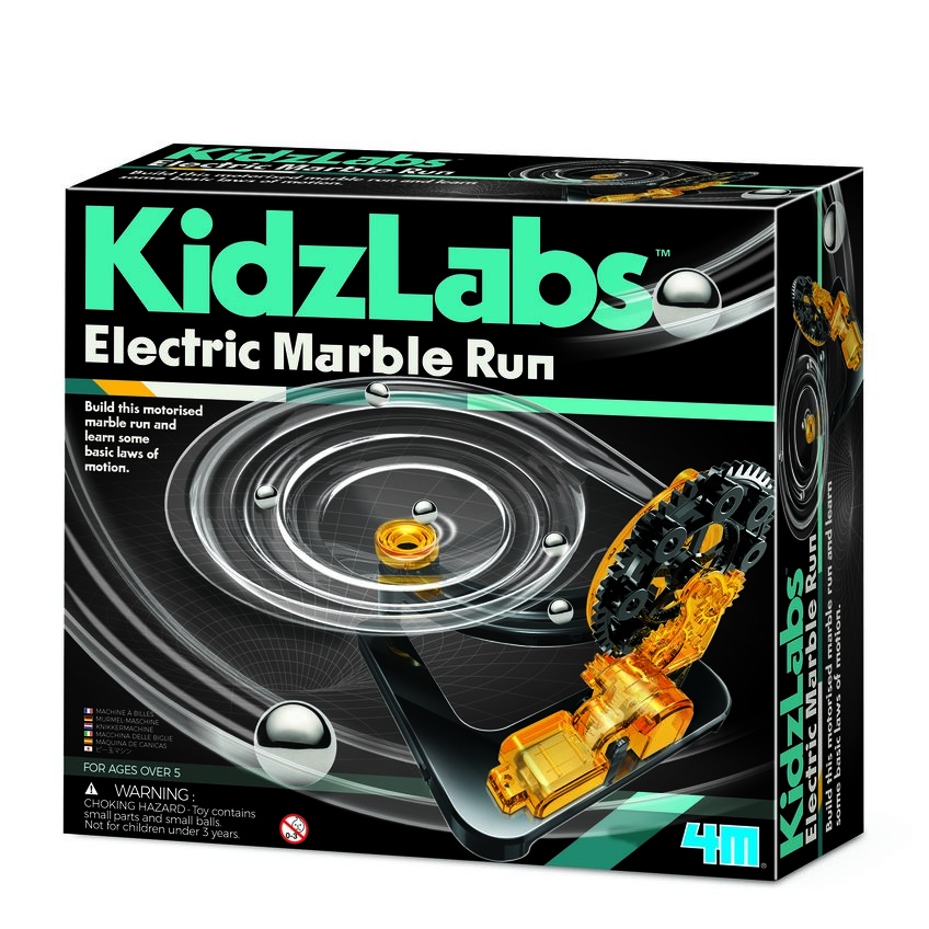 Build a Motorised Electric Marble Run