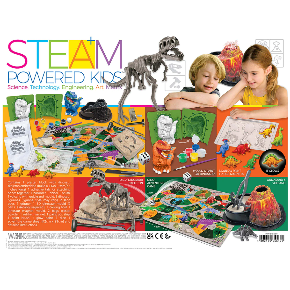 STEAM Activity Set - Dinosaur World