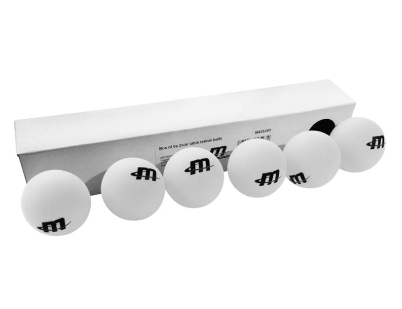 Ping Pong Balls Ø4 cm, 6 pcs