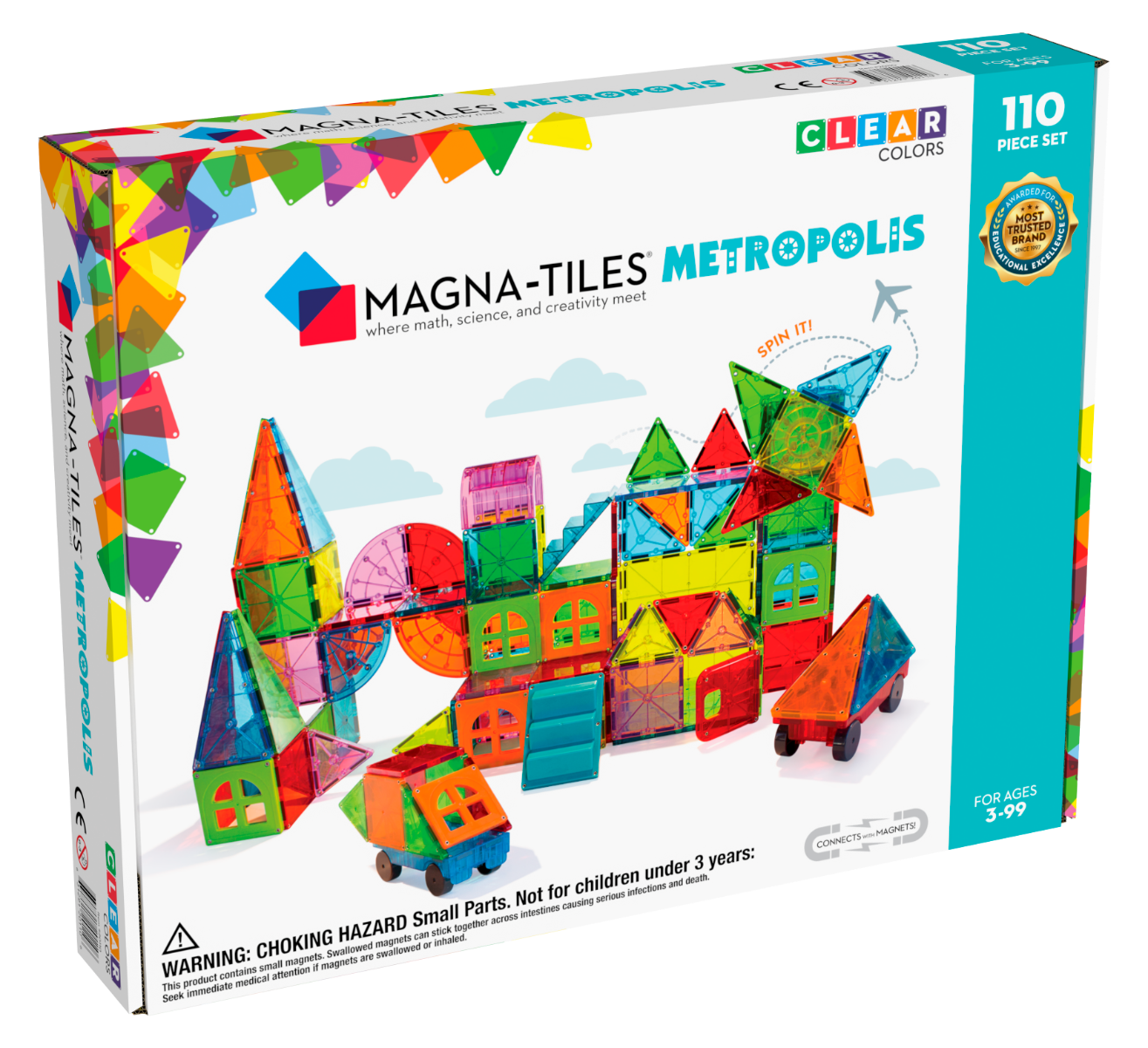 Magna-Tiles | Metropolis, 110 pcs