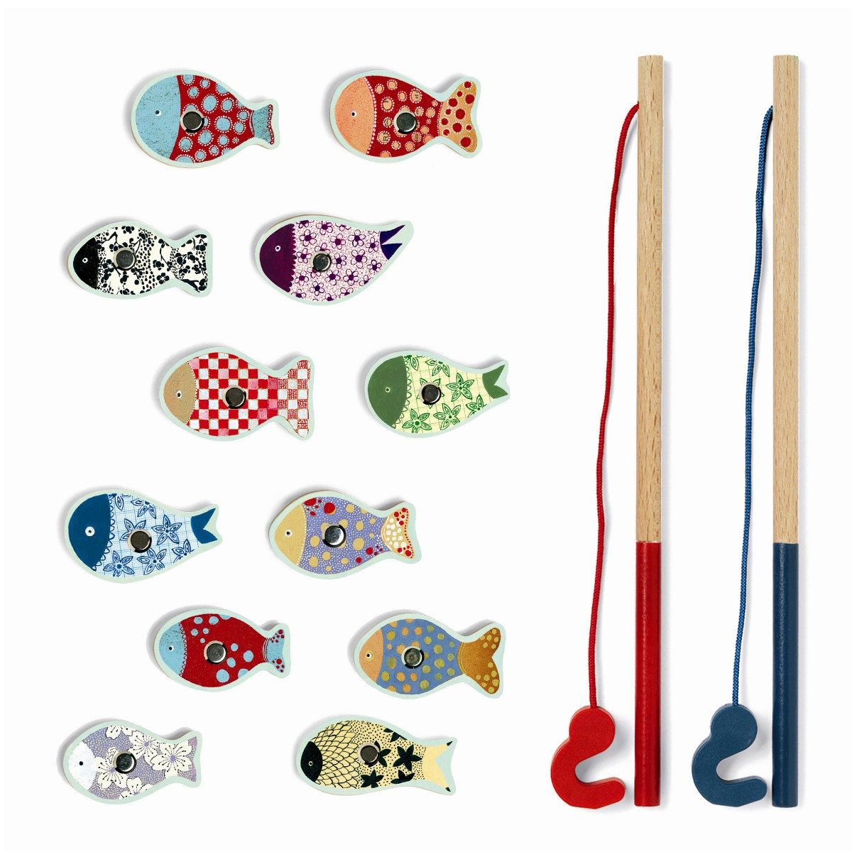 Magnetic Fishing Game - Pattern Fish