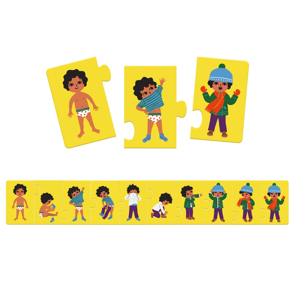 Play & Learn Puzzles - Getting Dressed