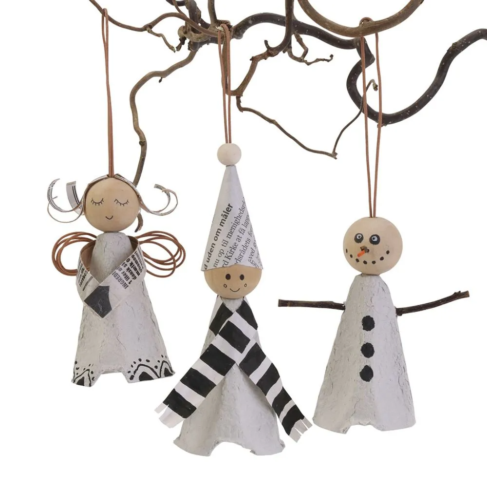 Wooden Beads 4.5 mm - 8 pcs