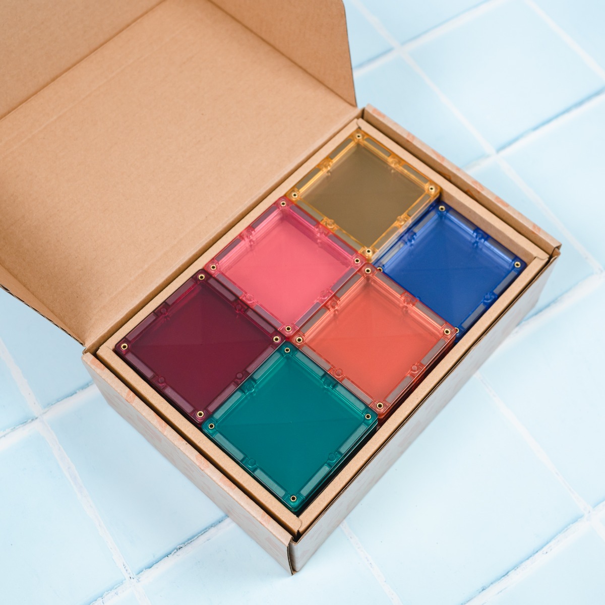 CONNETIX | Pastel Square Pack, 40 pcs
