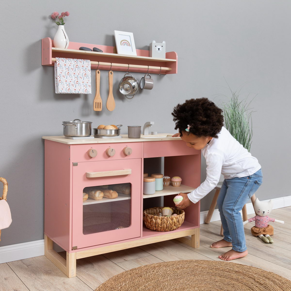 Play Kitchen - Magnolia (Pink)