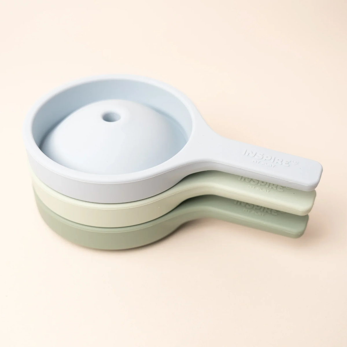 Funnels for Sensory Play - Green, 3 pcs