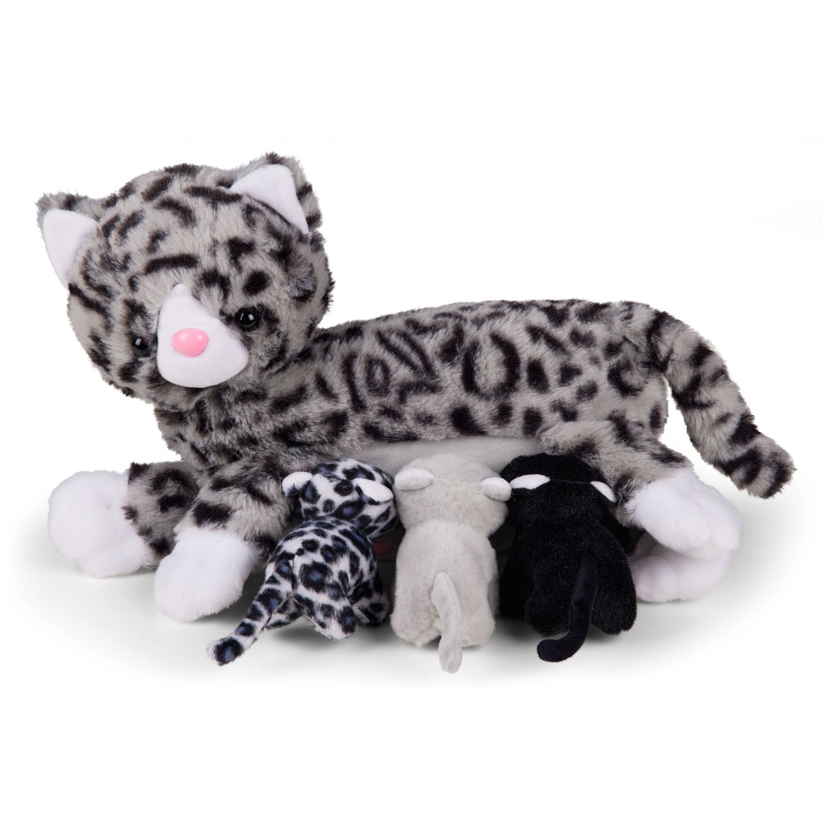 Stuffed Animals Family - Cat with Kittens