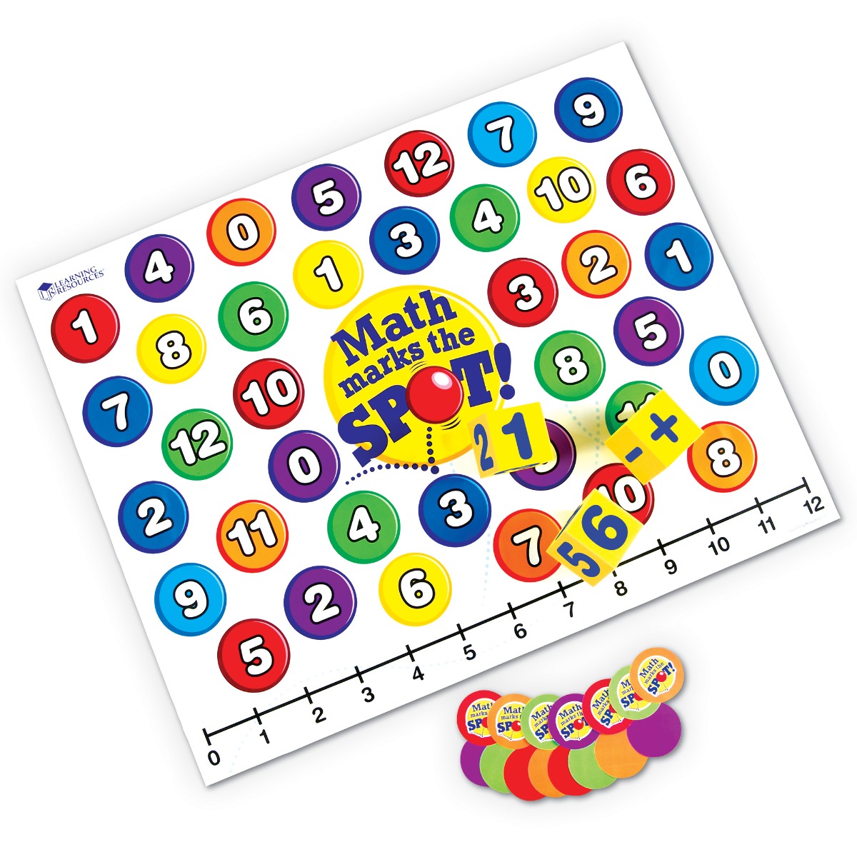Math Marks the Spot Math Floor Game 122x152 cm
