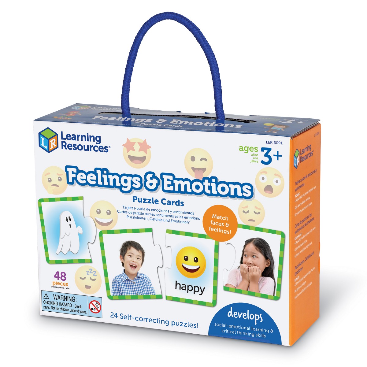Feelings and Emotions Puzzle Cards