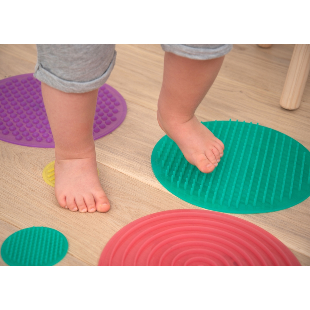 SiliShapes® Tactile Discs, 10 pcs