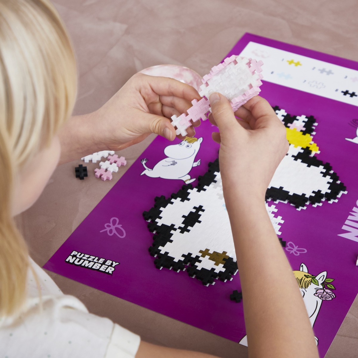 Plus-Plus - Puzzle By Number, Snorkmaiden, 270 pcs