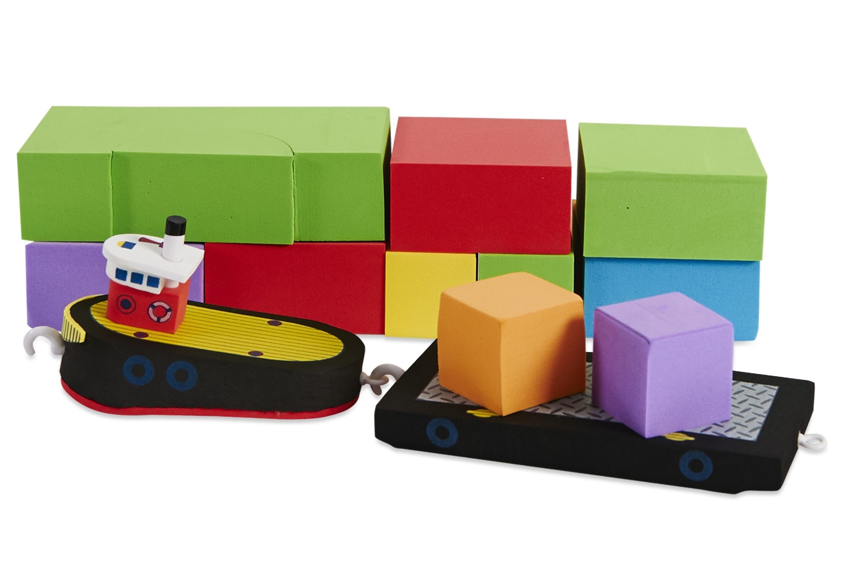 Bath Fun - Tug Boat and Barge