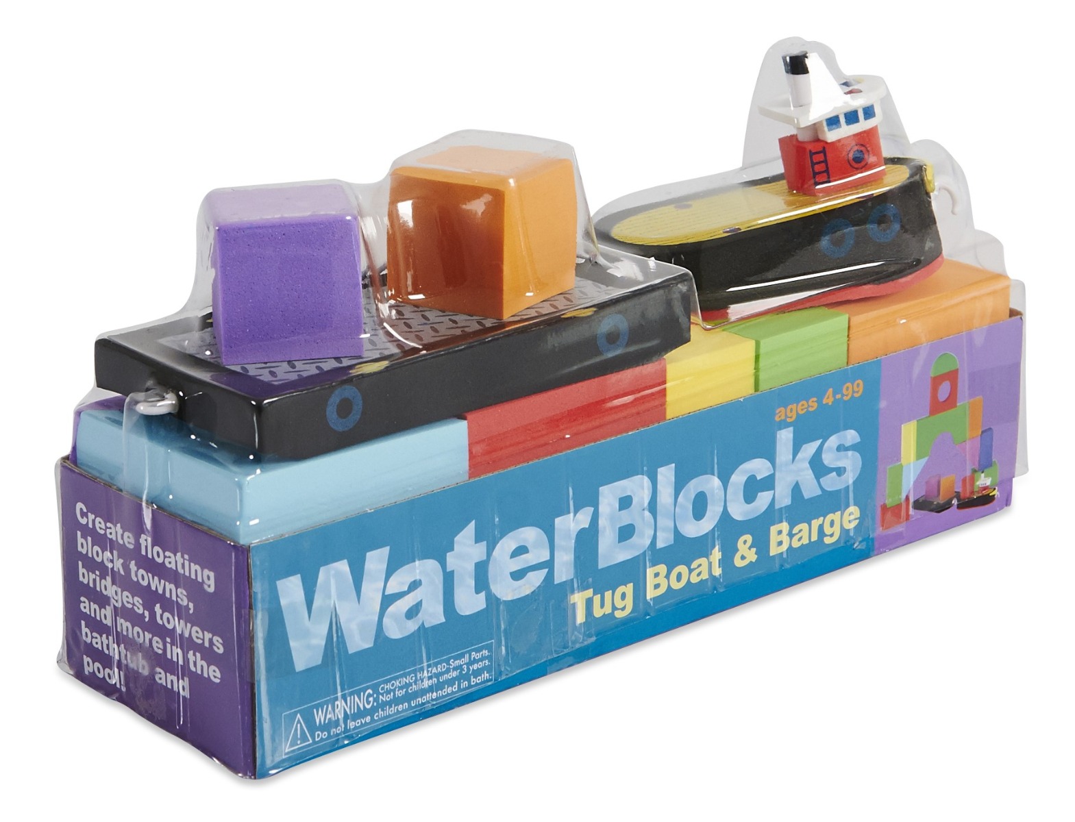 Bath Fun - Tug Boat and Barge