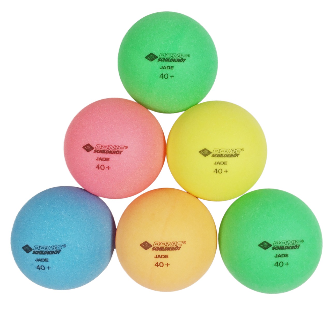 Ping Pong Balls Poly 40+ Ø4 cm, 6 pcs