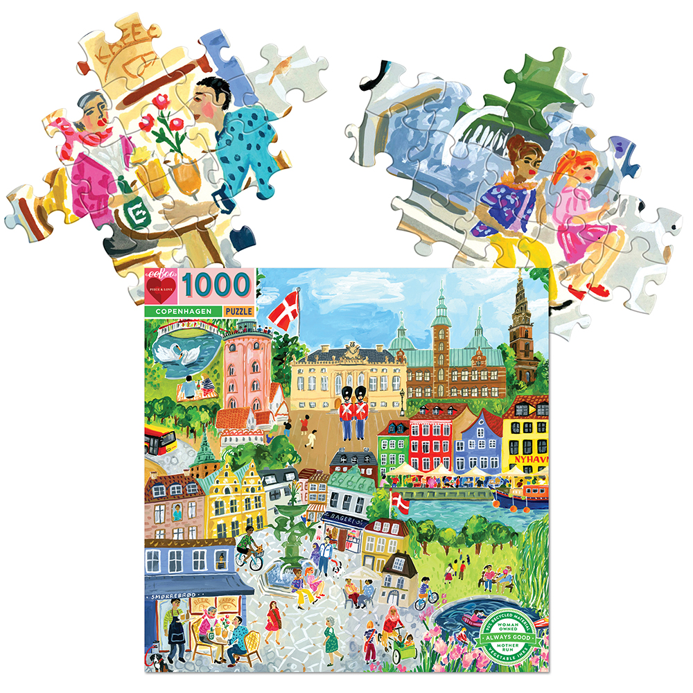 Puzzle - Copenhagen, 1000 pcs
