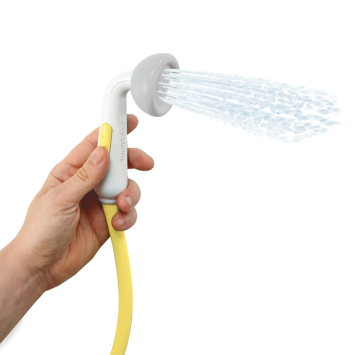 Elephant Battery-Powered Baby Shower Set, Yellow