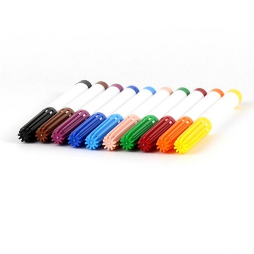 Markers for Toddlers (from 2 years) 5 mm, 10 pcs