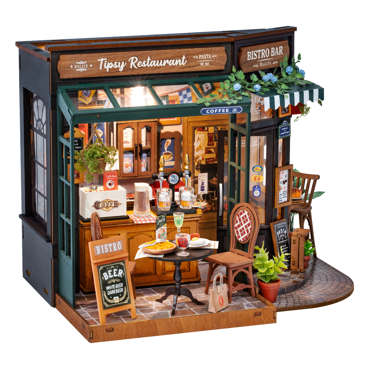 DIY Miniature House - Tipsy Restaurant