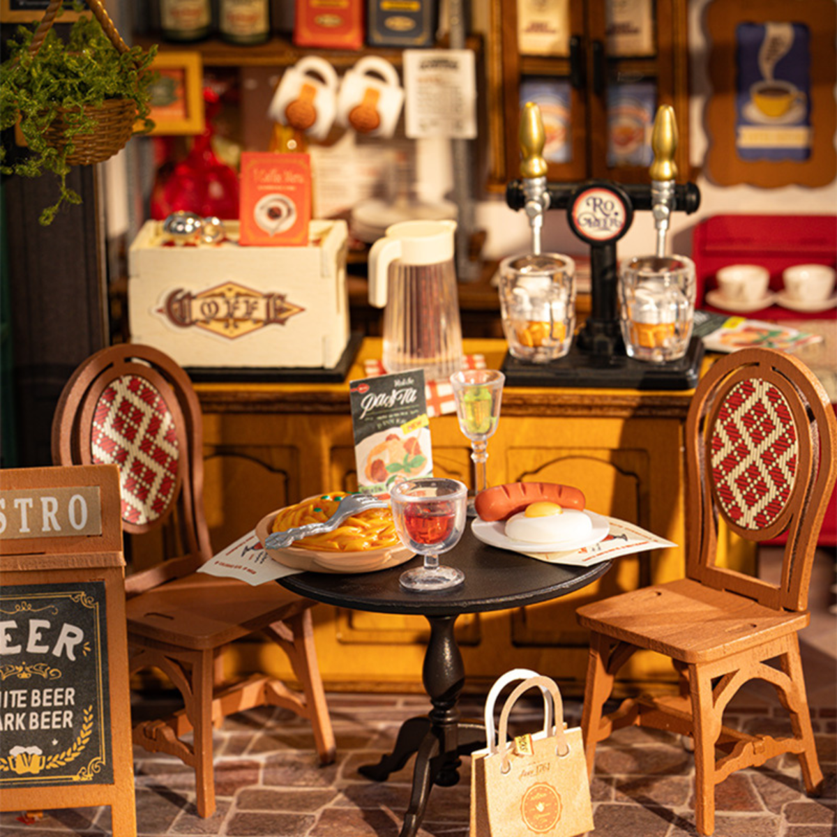 DIY Miniature House - Tipsy Restaurant
