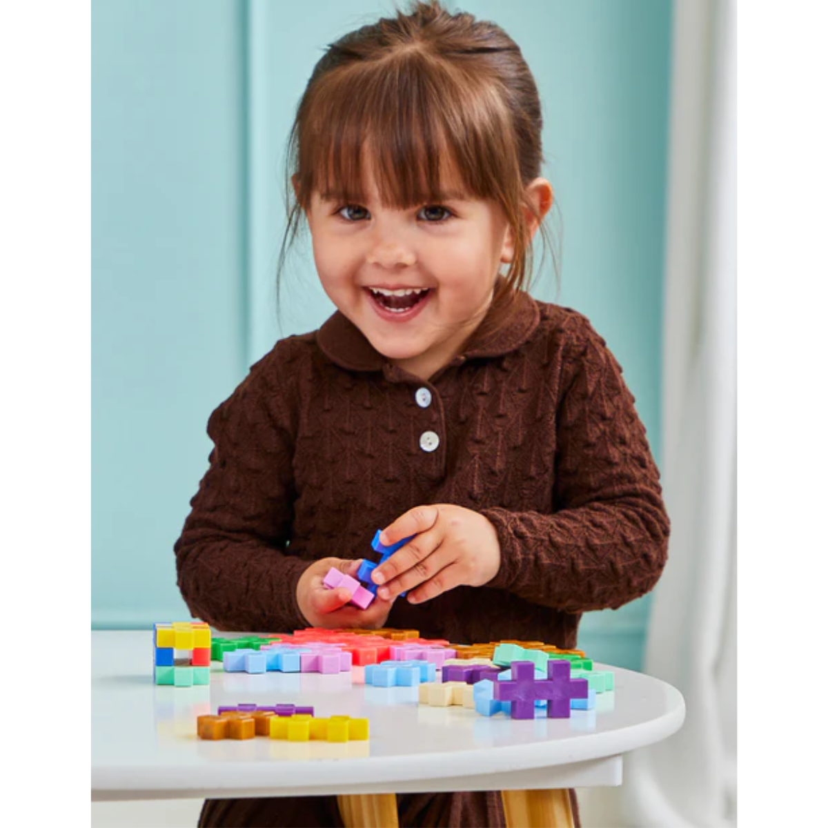 Plus-Plus BIG - Learn to Build Colorverse, 60 pcs