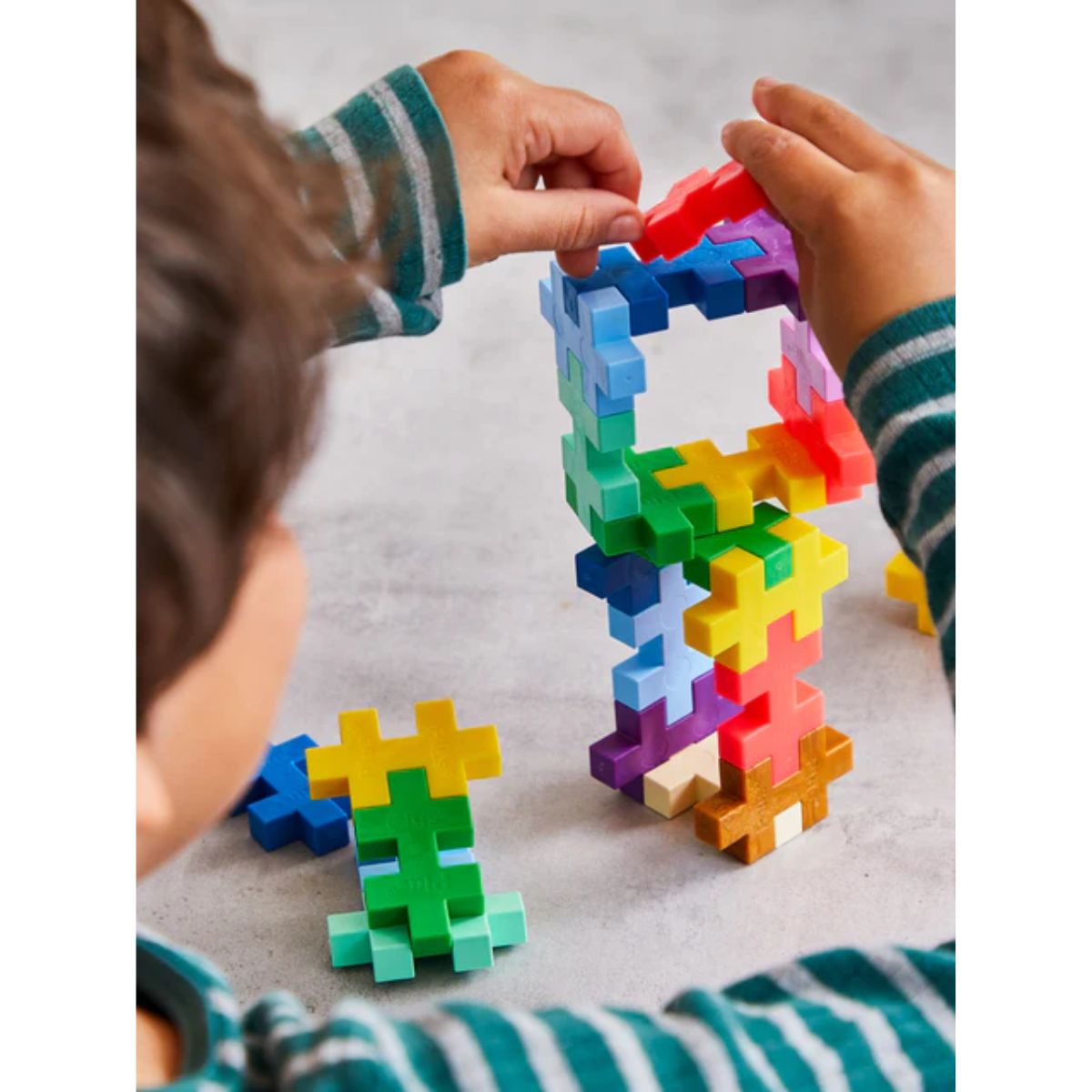 Plus-Plus BIG - Learn to Build Colorverse, 60 pcs