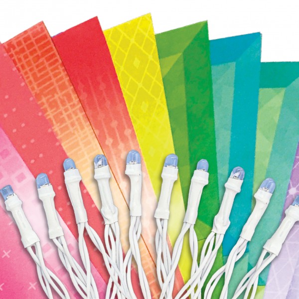 Make Your Own Origami Flower Lights