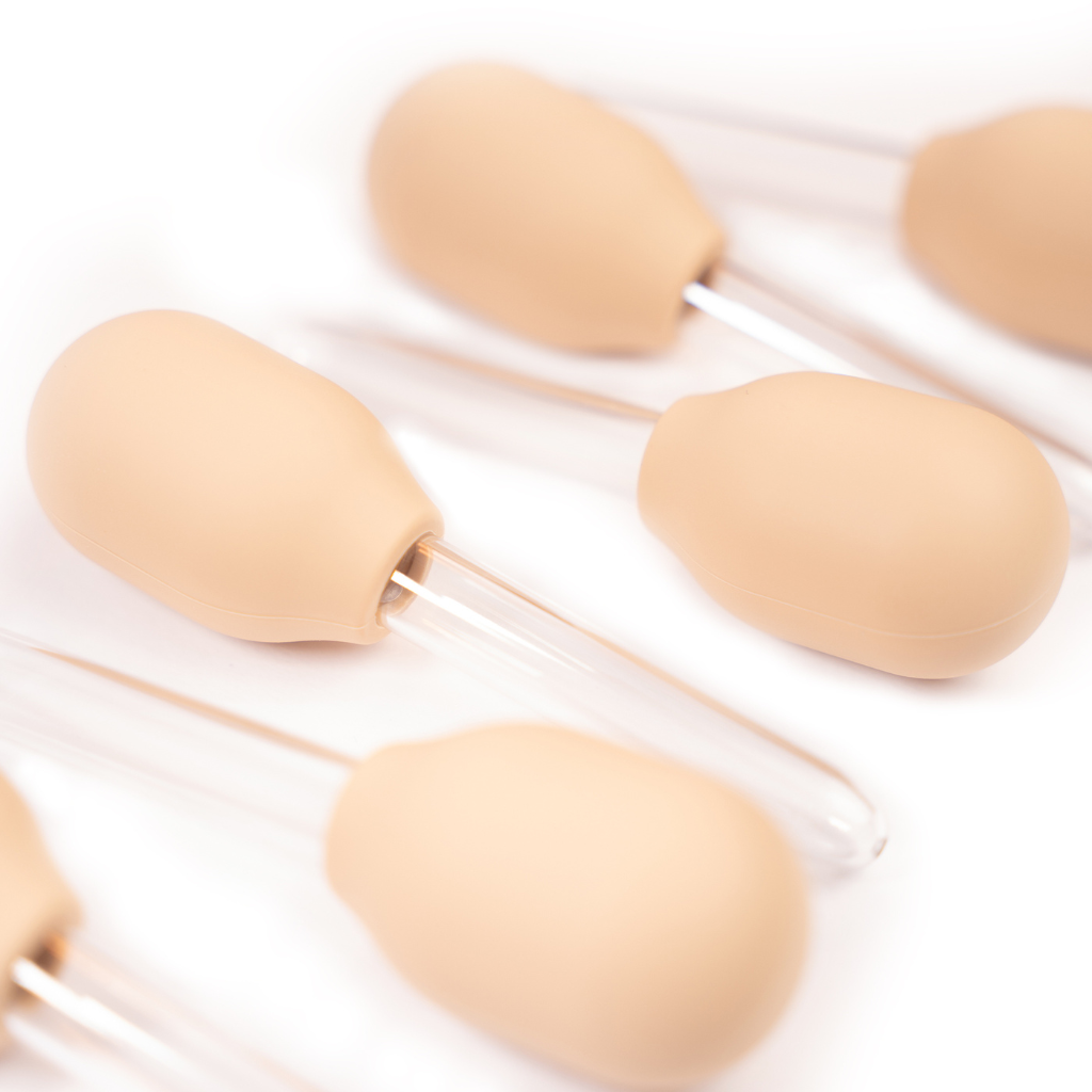 Droppers for Sensory Play - Natural, 6 pcs