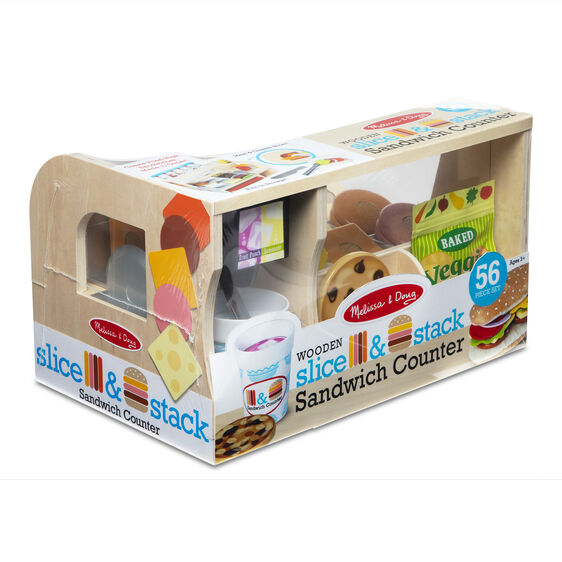 Slice & Stack Sandwich Counter, 56 pcs