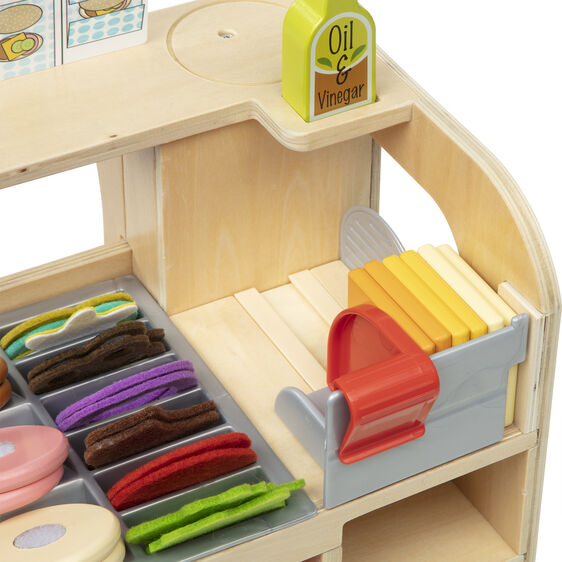 Slice & Stack Sandwich Counter, 56 pcs