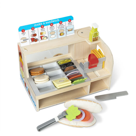 Slice & Stack Sandwich Counter, 56 pcs