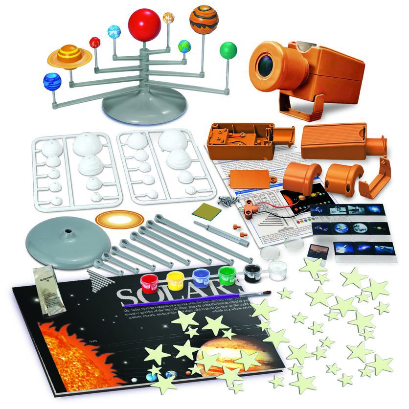 Build Your Own Solar System and Space Projector