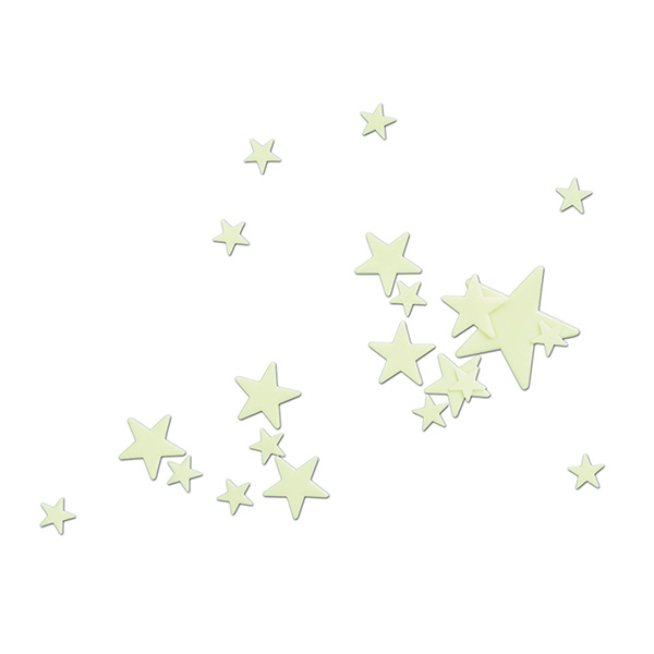 Glow-in-the-Dark Stars - Large, 16 pcs
