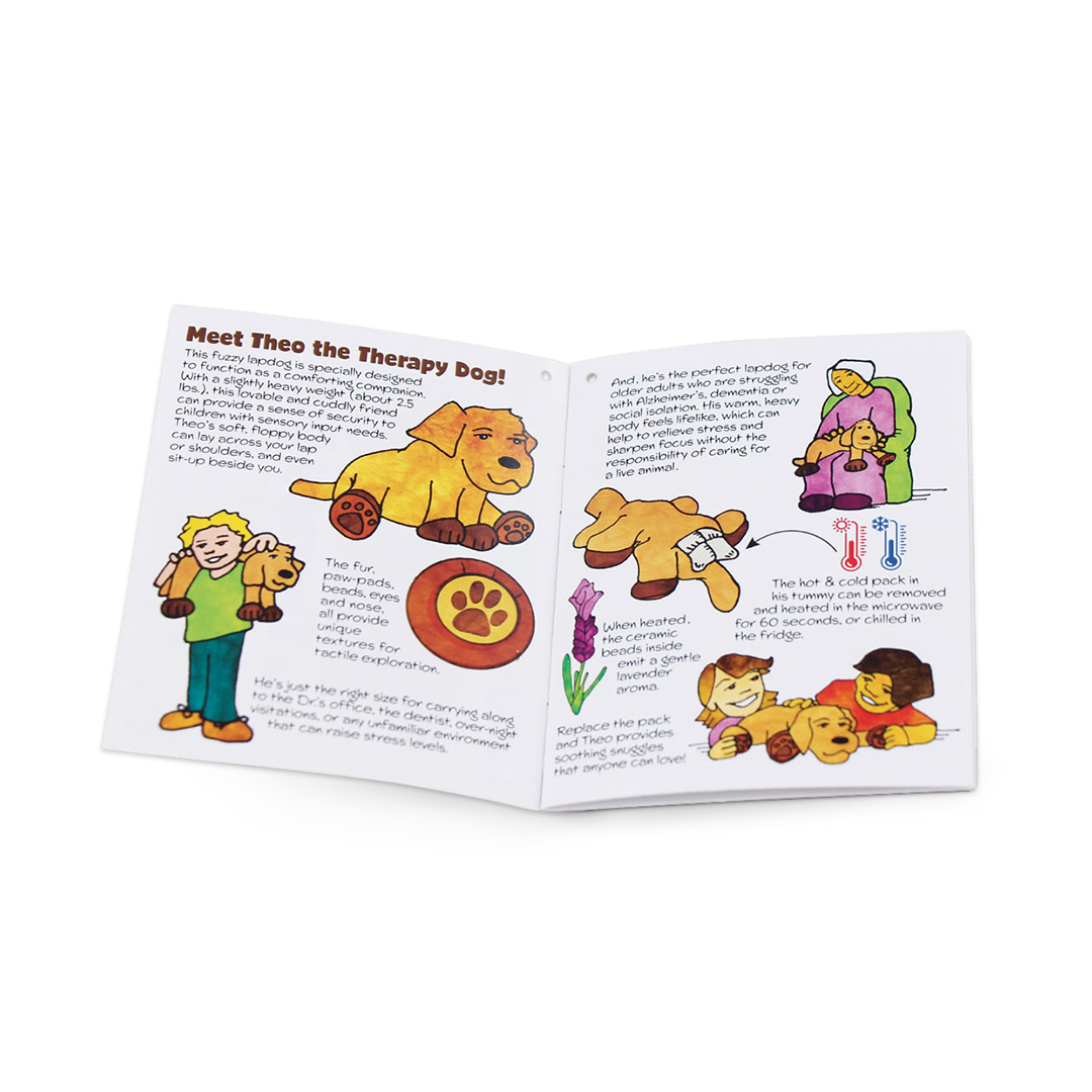 Theo the Therapy Dog with Hot/Cold Pack - 1.1 kg