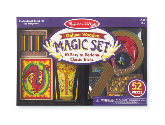 Deluxe Wooden Magic Set for Beginners