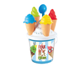 Sand Play - Bucket Set with Ice Cream Cones thumbnail