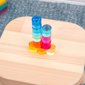 Translucent Gem Circles, 10 pcs thumbnail