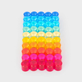 Translucent Gem Circles, 50 pcs thumbnail