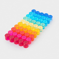 Translucent Gem Circles, 50 pcs thumbnail