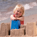 Sand Play Set - Tower/Fort Moulds & Shovels, 6 pcs thumbnail