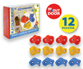 Climbing Holds - Multicolour excl. Screws, 12 pcs thumbnail