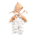 Pomea Doll Clothes - Overalls Set, Cannelle thumbnail