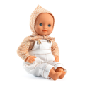 Pomea Doll Clothes - Overalls Set, Cannelle thumbnail
