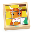 Rotating Cube Puzzle - Farm Animals thumbnail