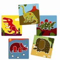 Drawing Stencils - Dinosaurs, 5 pcs thumbnail