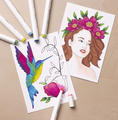 Marker Pad A5 / 120 gr. - White, 30 Sheets thumbnail