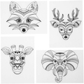 Shrink Plastic with Designs - Animals, 4 sheets thumbnail