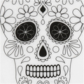Shrink Plastic with Designs - Skulls, 4 sheets thumbnail
