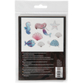 Shrink Plastic with Designs - Mermaid, 4 sheets thumbnail