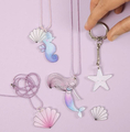 Shrink Plastic with Designs - Mermaid, 4 sheets thumbnail