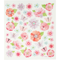 Stickers - Pink/Purple Spring Flowers, 1 Sheet thumbnail